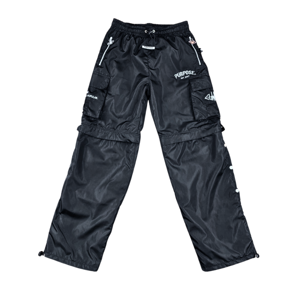 Black Convertible Pants