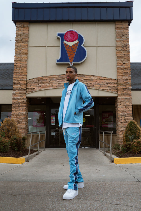 Cookie Monster Zipper Pants