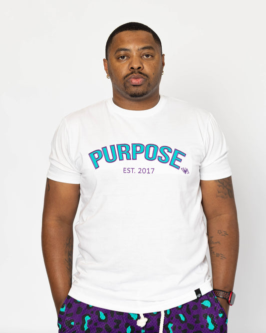 White Purpose Tee