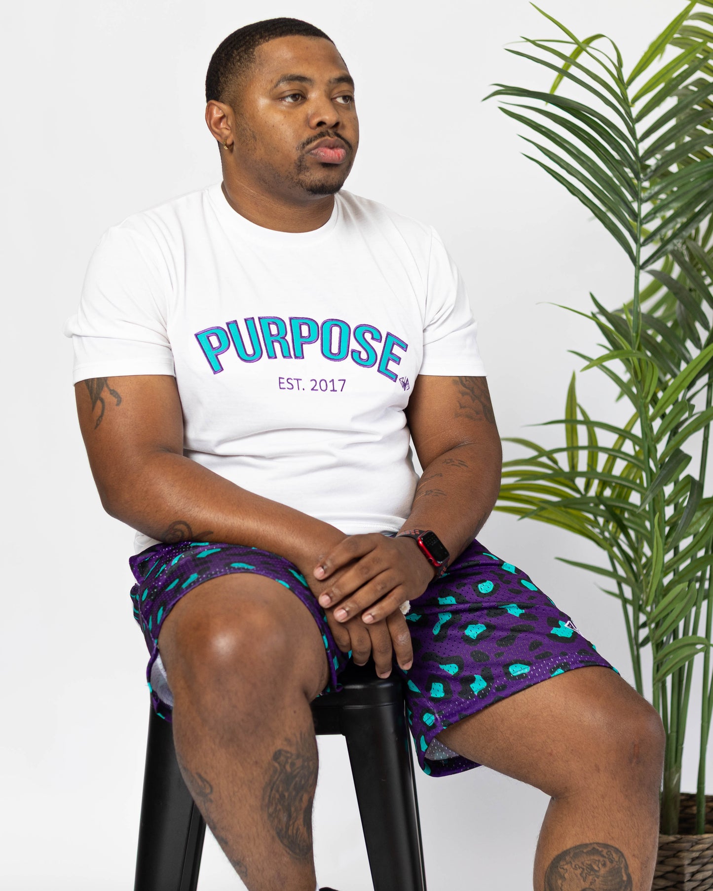 White Purpose Tee
