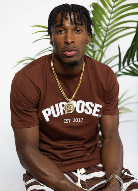 Brown Purpose Tee