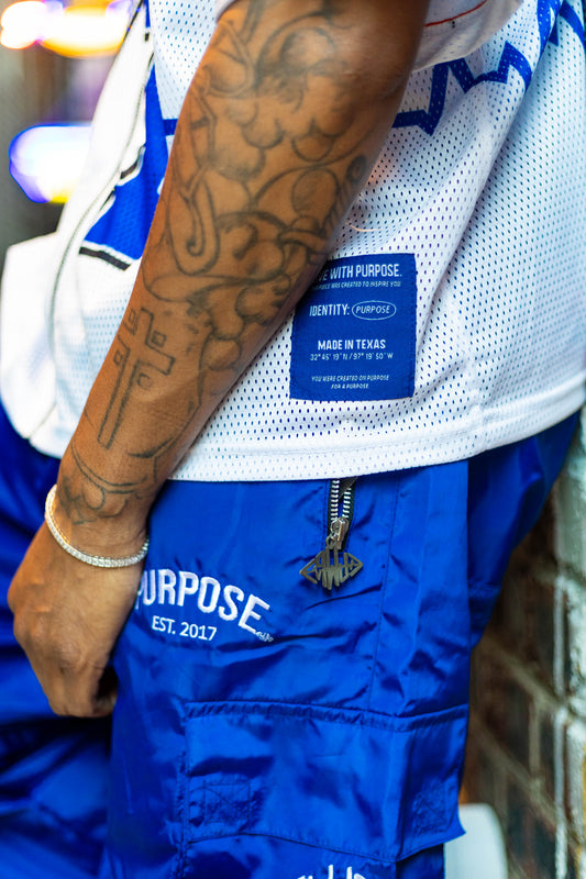 Blue Convertible Pants