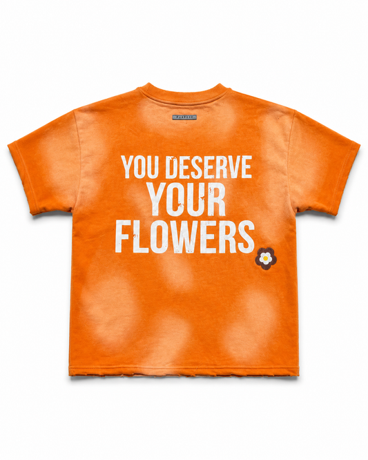 Purpose “2Pac” Flower Tee - Orange