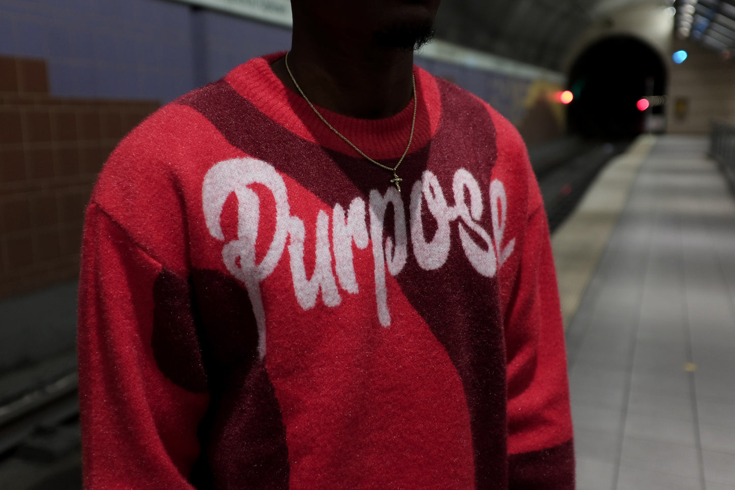Red Mohair Sweater