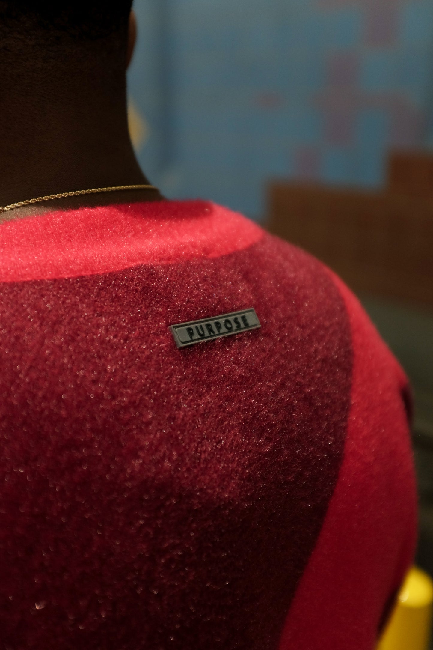 Red Mohair Sweater