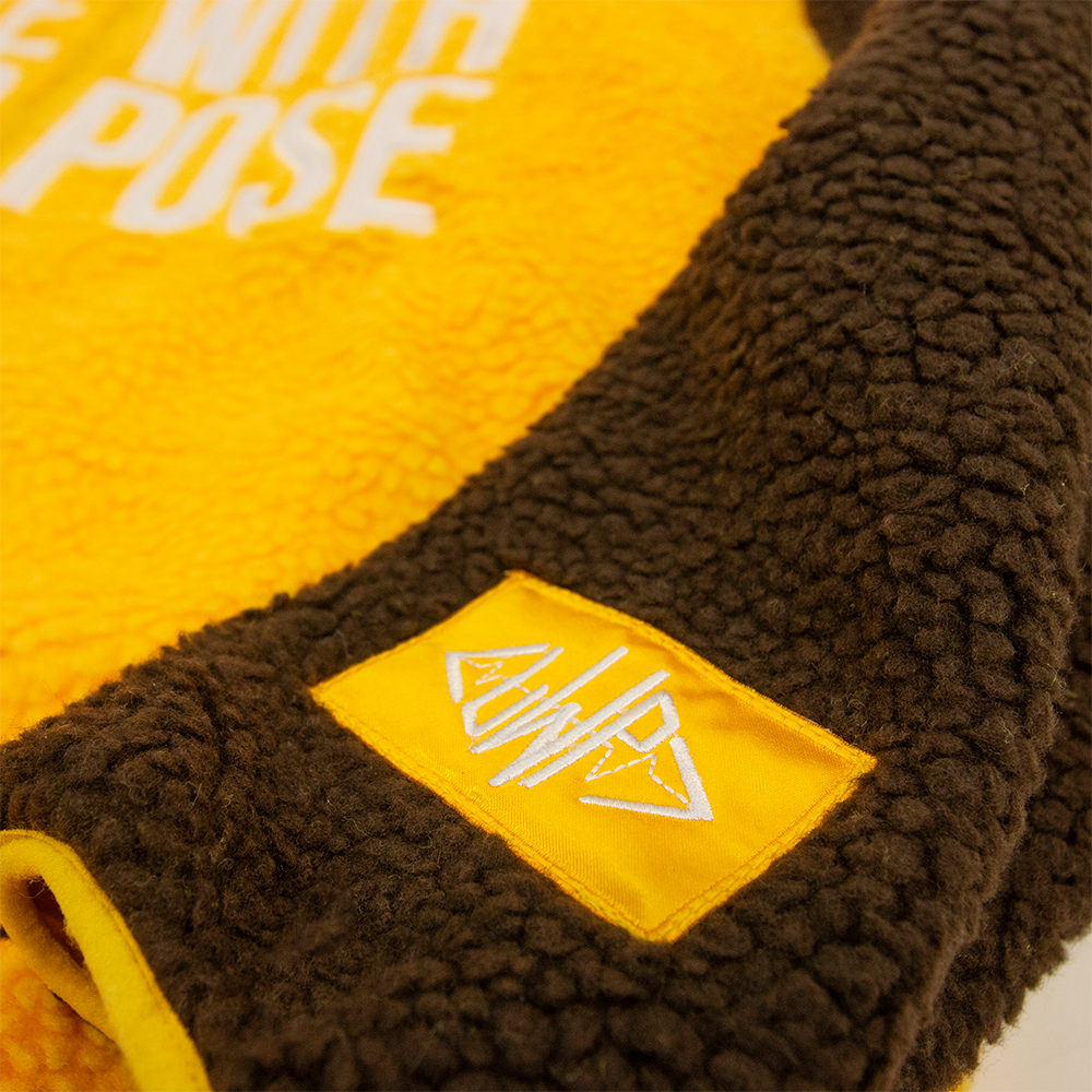 Comfy Mustard Zip Up
