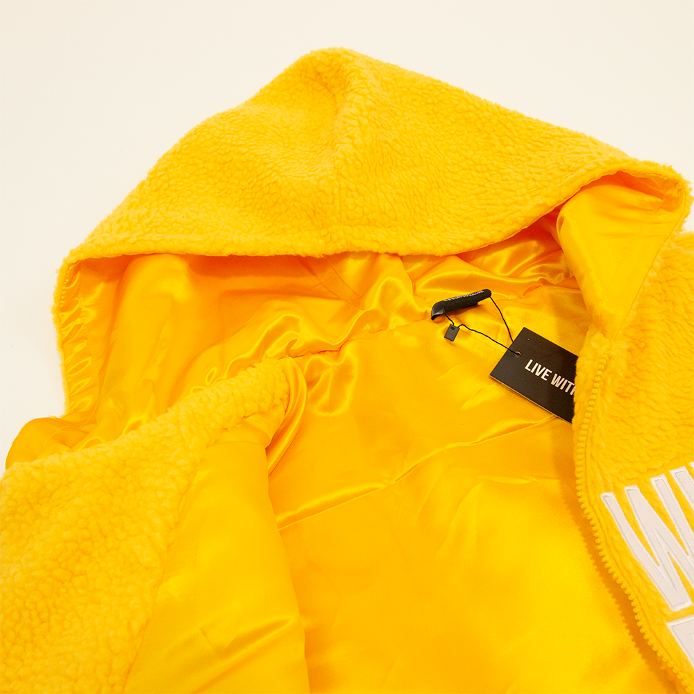 Comfy Mustard Zip Up