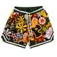 Green "P" Flower Shorts