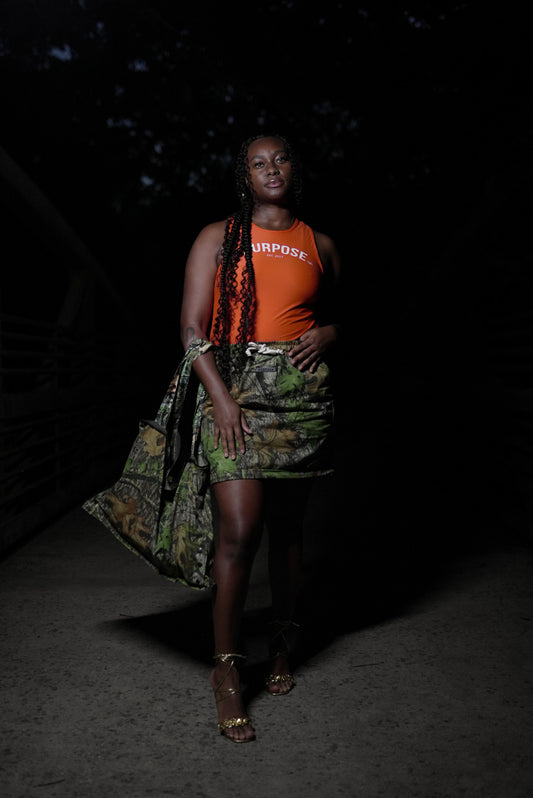Jungle Camo Skirt/Tote