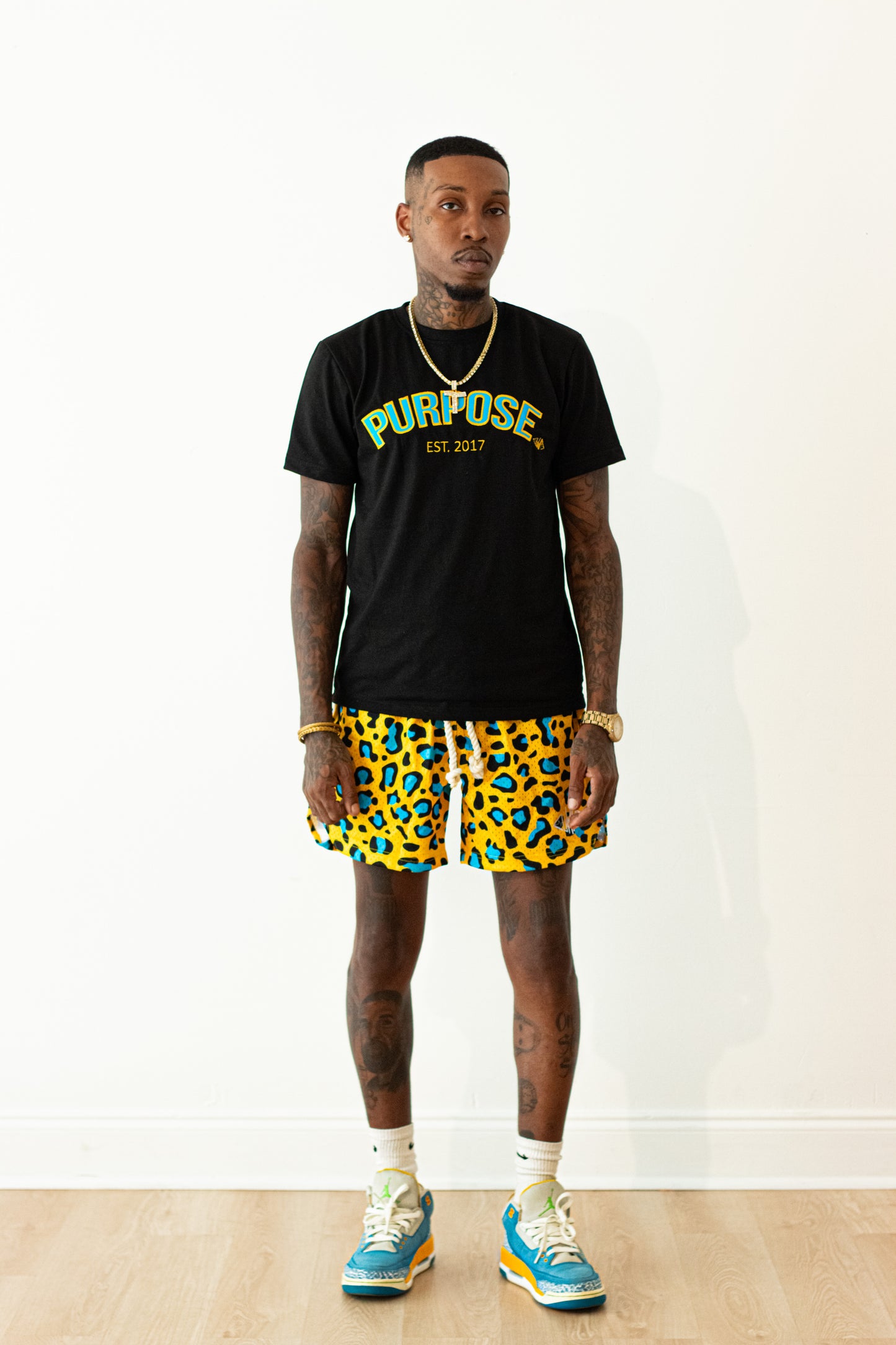 Leopard Shorts