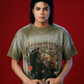 Purpose “MJ” Flower Tee - Olive Green