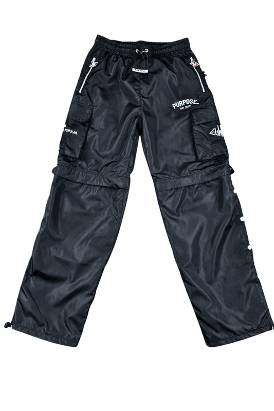 Black Convertible Pants