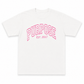 Purpose Varsity Tee - White/Pink