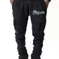 Black Purpose Fur Pants