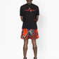 Red Snake Shorts