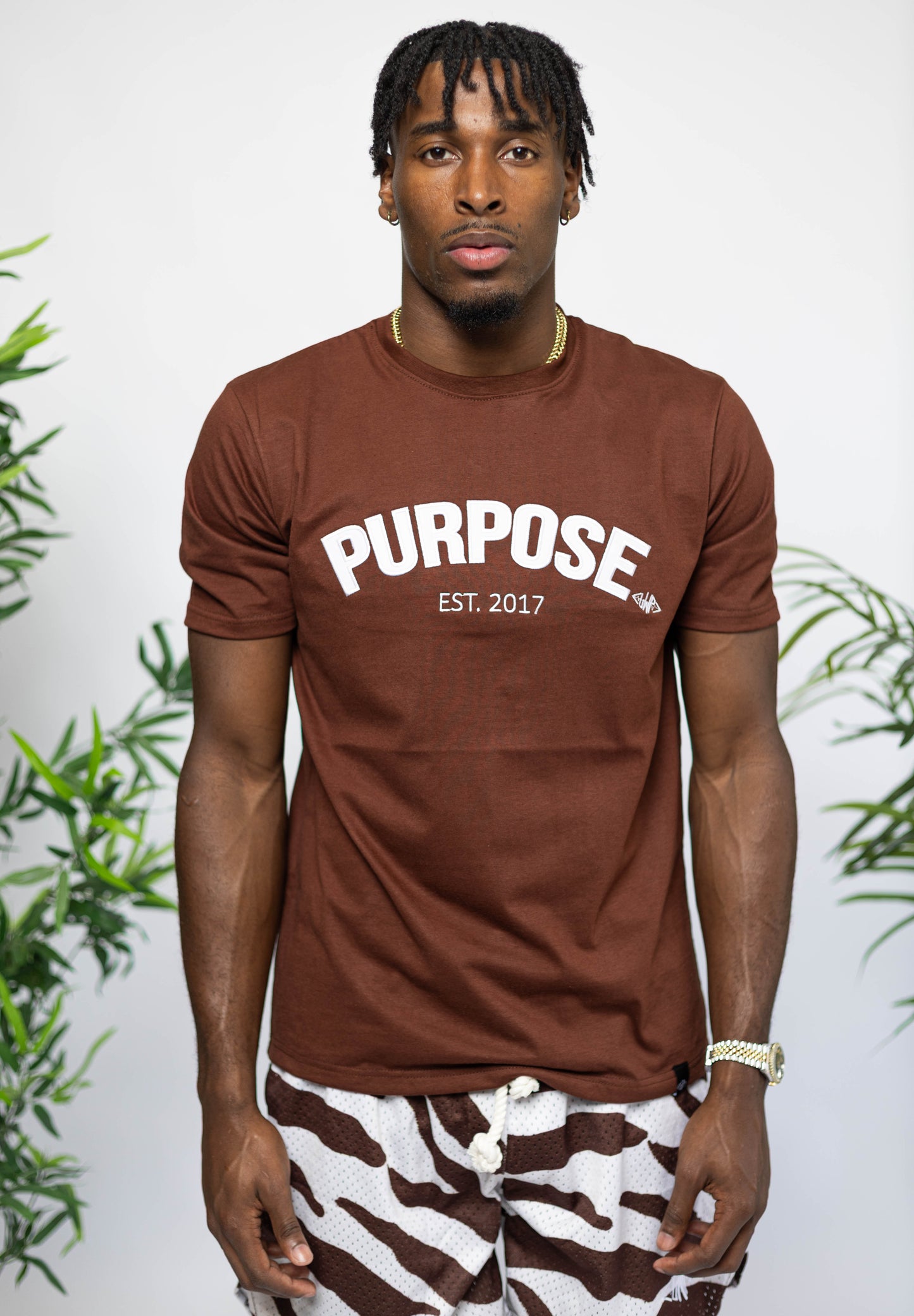 Brown Purpose Tee