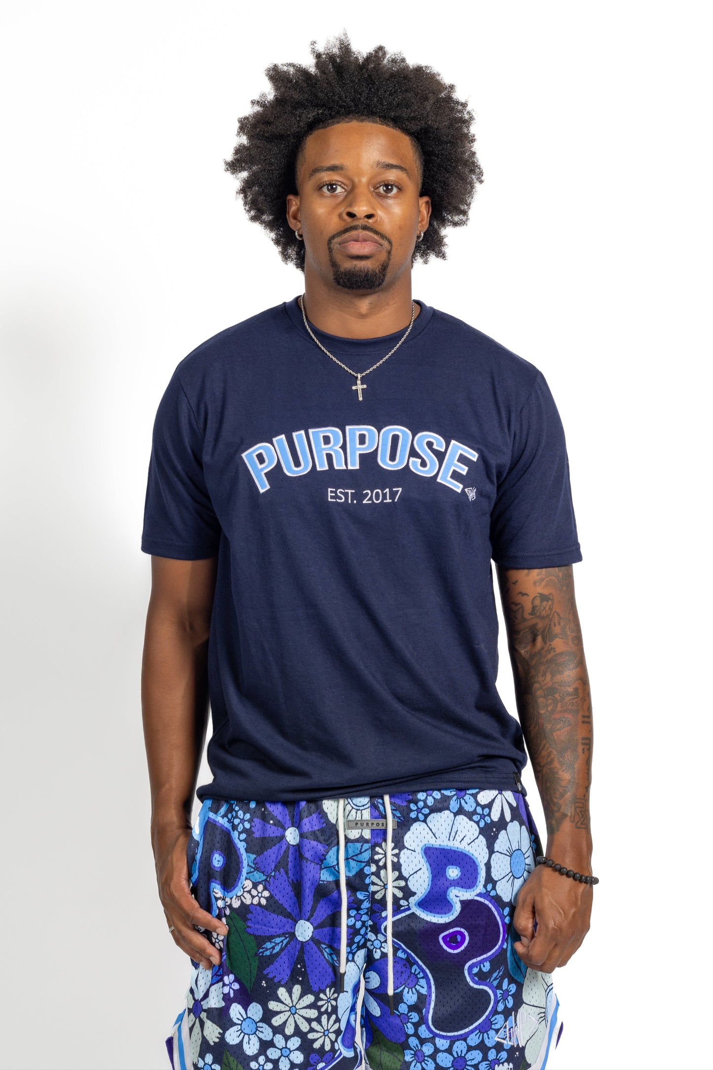 Navy Purpose Tee