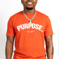 Red/Orange Purpose Tee