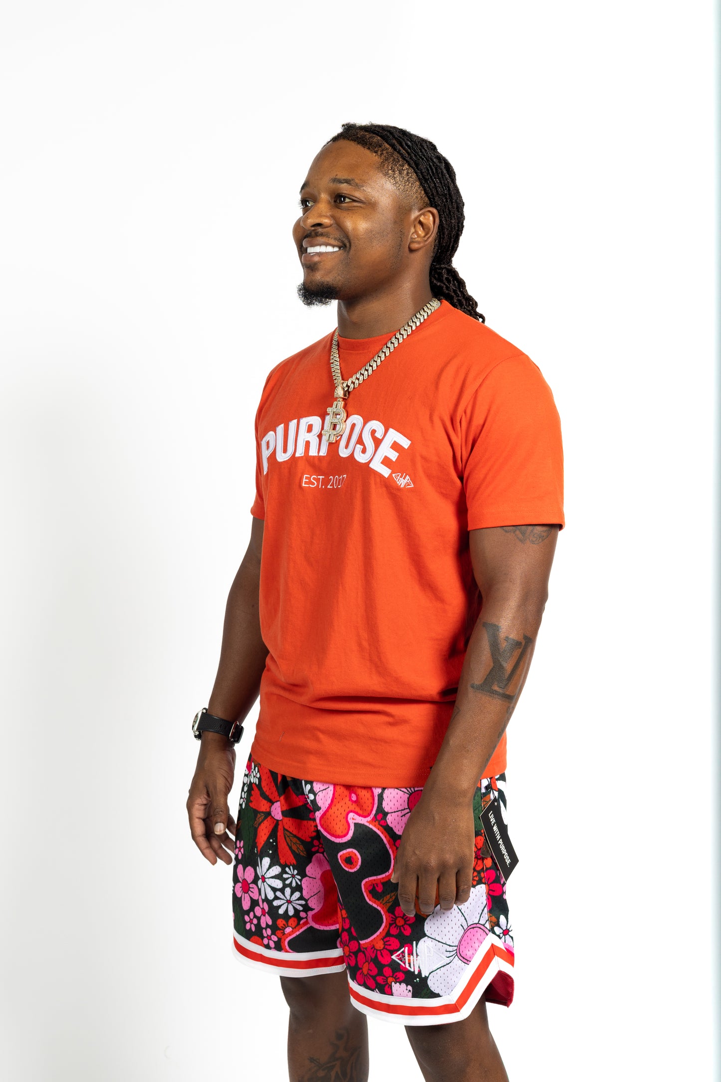 Red/Orange Purpose Tee