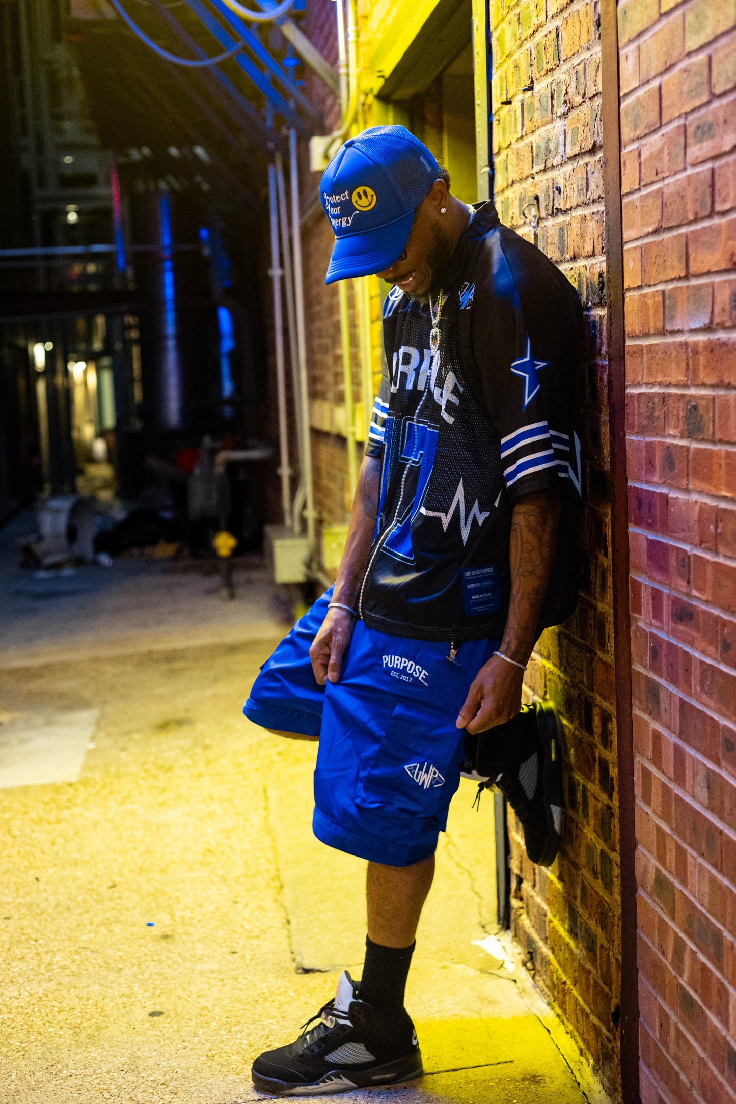 Blue Convertible Pants
