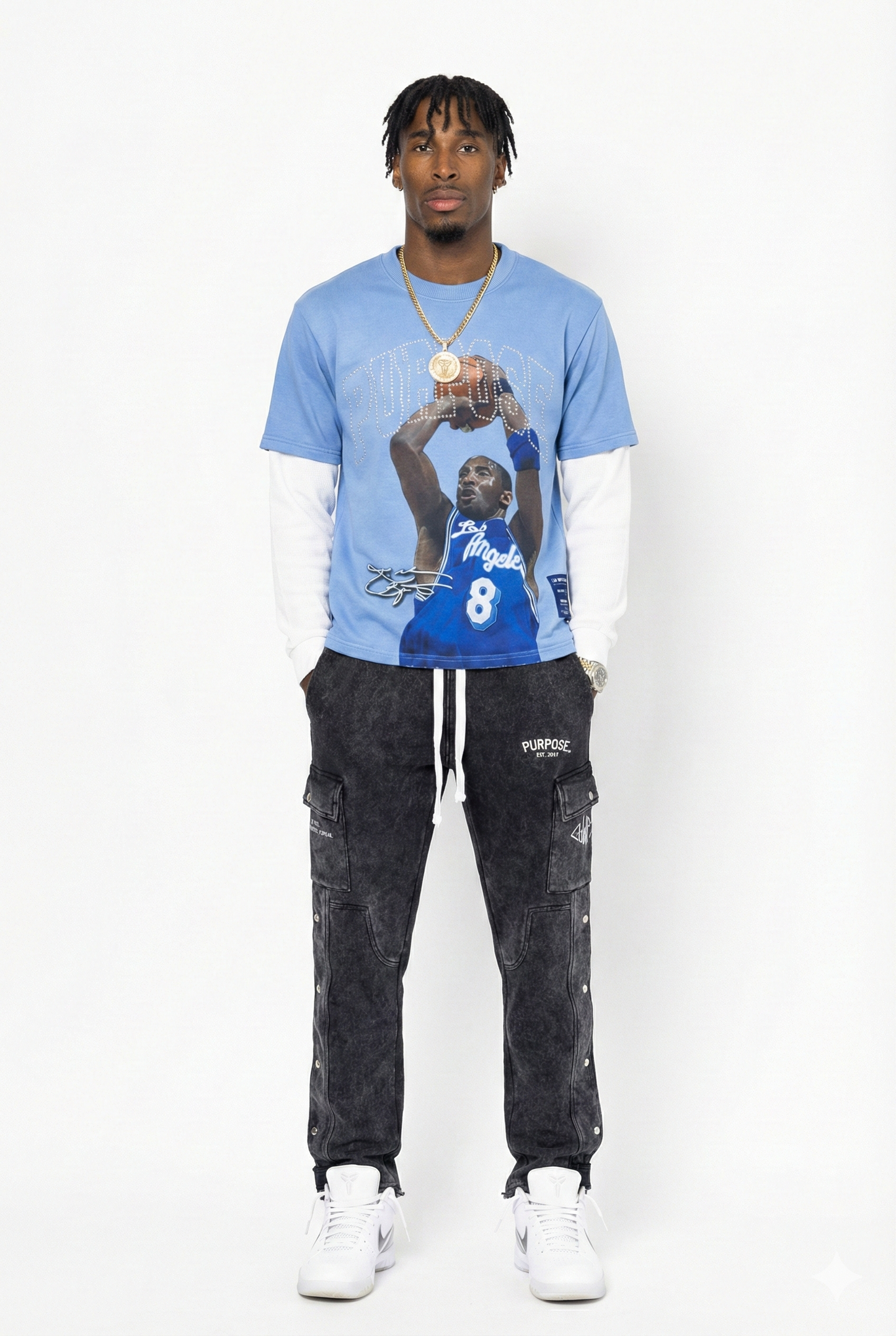 Purpose Legacy Long Sleeve - Baby Blue