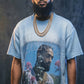 Purpose “Nip” Flower Tee - Baby Blue