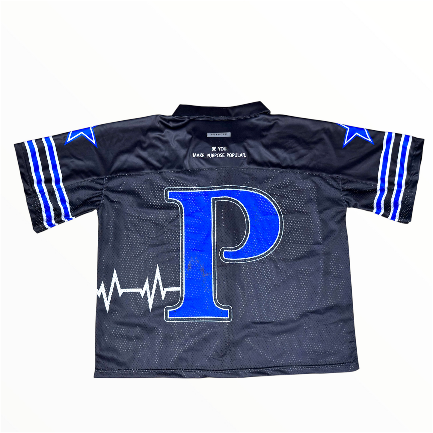 Cowboy Black Jersey Zip Up