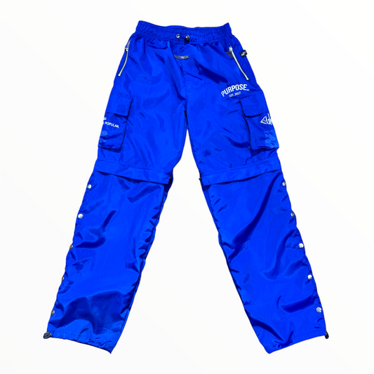 Blue Convertible Pants