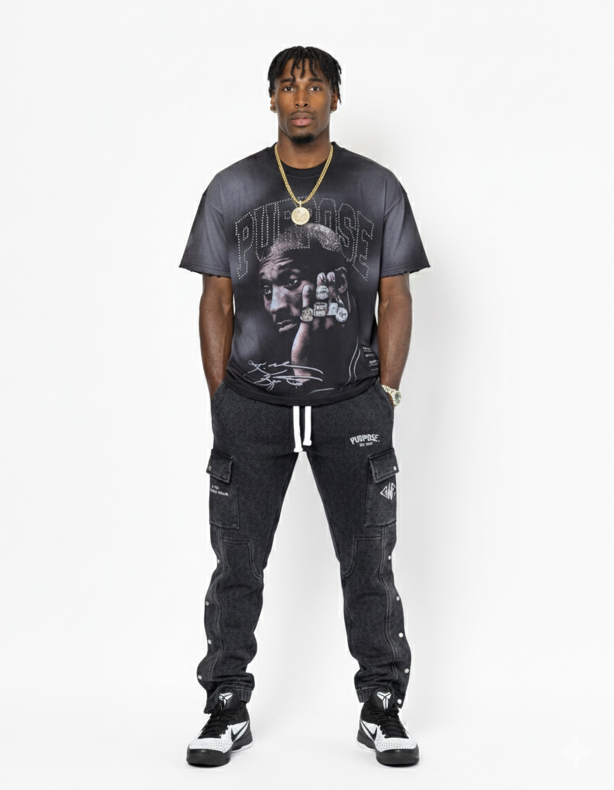 Purpose “5 Rings” Tee - Black