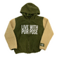 Comfy Olive Zip Up