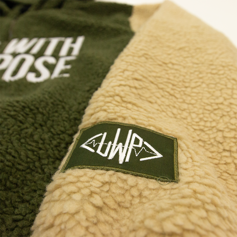 Comfy Olive Zip Up