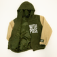 Comfy Olive Zip Up