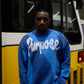 Blue Mohair Sweater