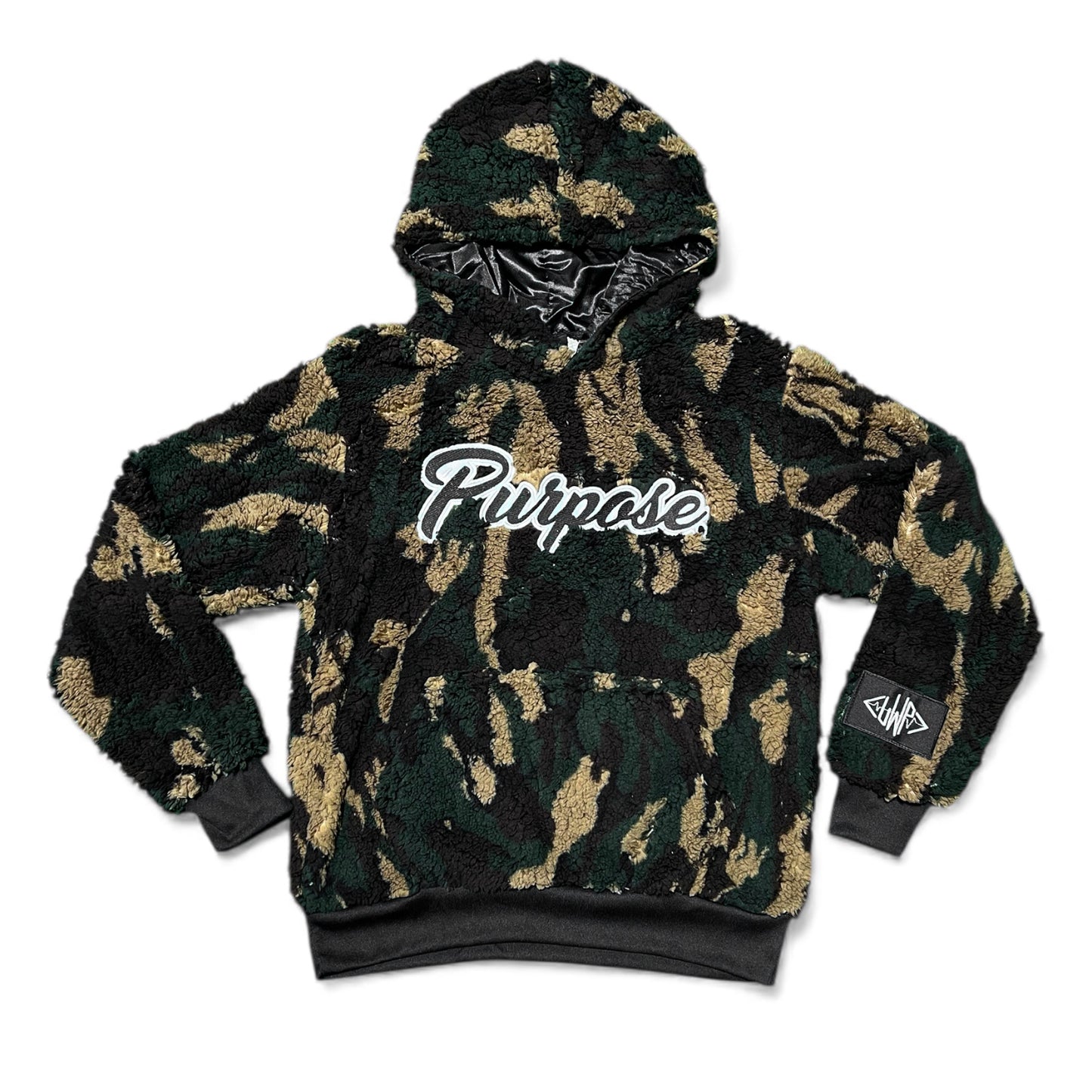 Camo Purpose Fur Hoodie