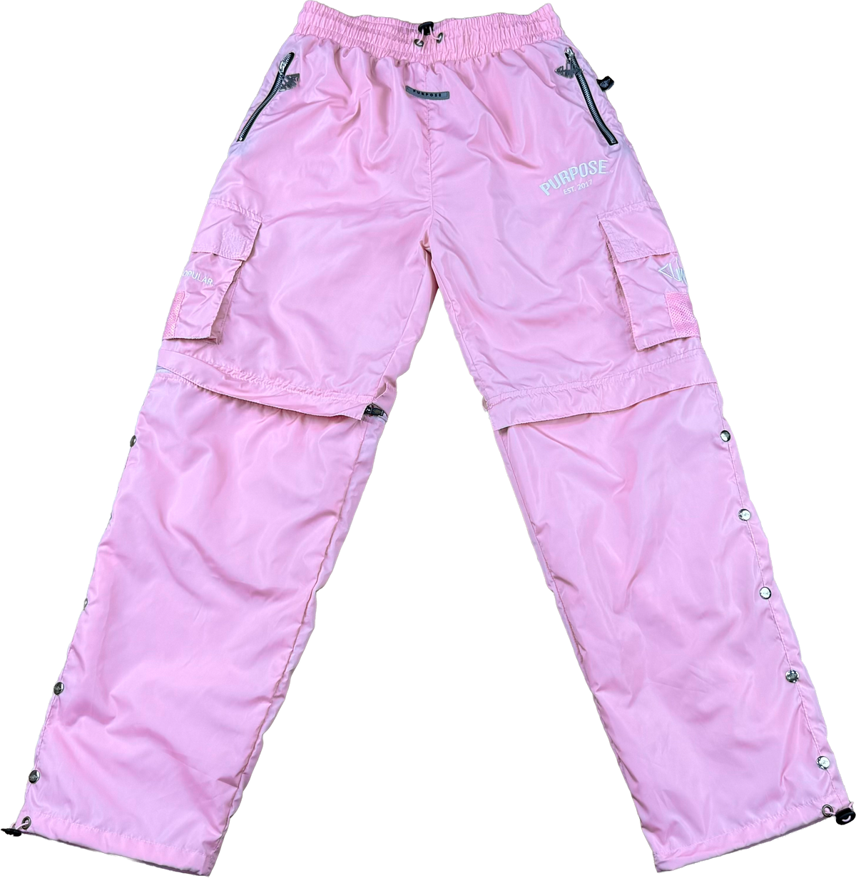 Pink Convertible Pants