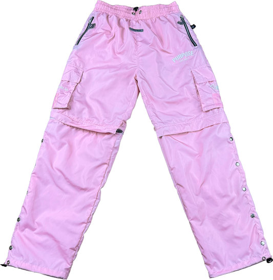 Pink Convertible Pants