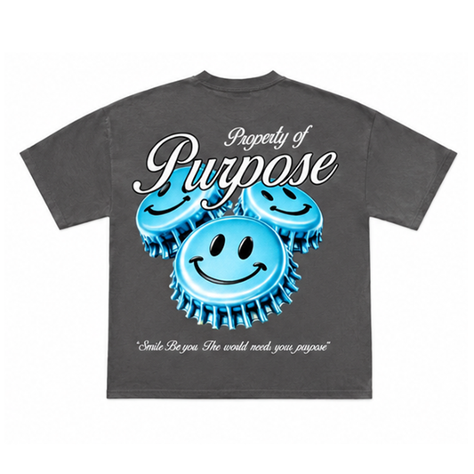 Smile "Property of Purpose" Graphic Tee