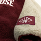 Comfy Burgundy Zip Up