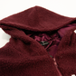 Comfy Burgundy Zip Up